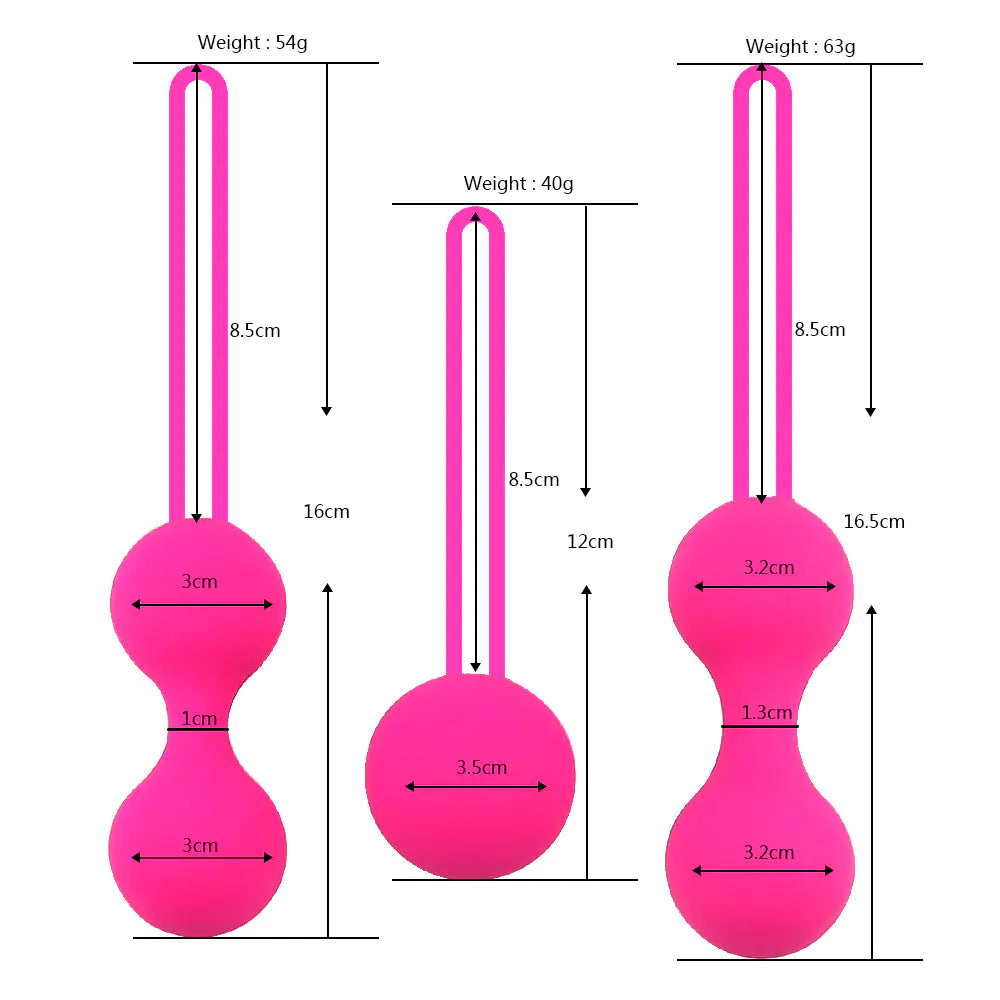 Silicone Intimacy Enhancer Balls for Women