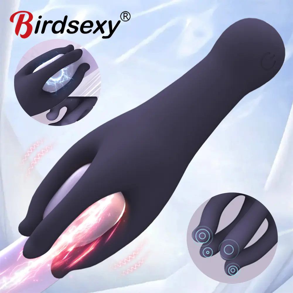 Vibro Grip Masturbator for Intense Massage