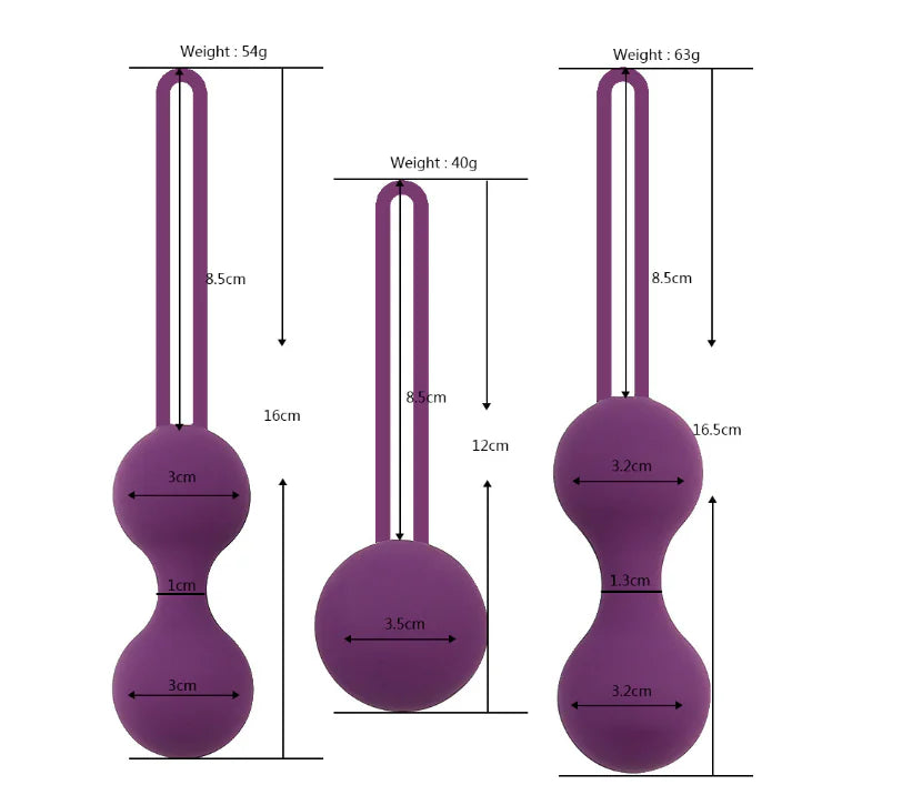 Silicone Intimacy Enhancer Balls for Women