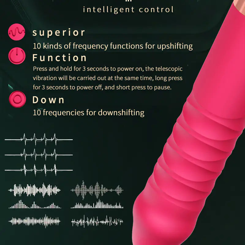 Telescopic Pleasure Vibrator