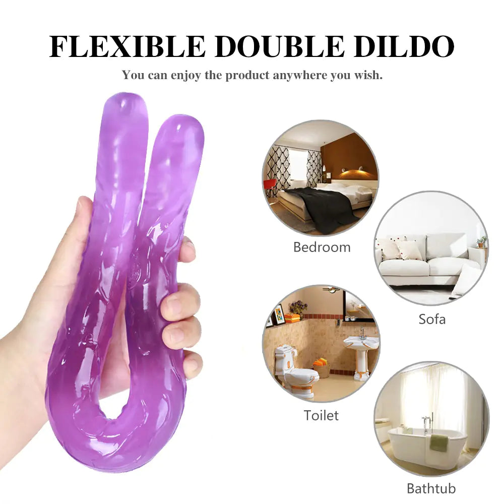 Twin-Tip Silicone Pleasure Wand