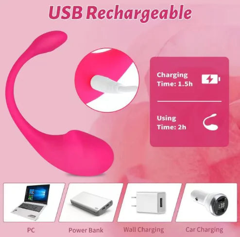 Smart-Control Vibrating Pleasure Egg